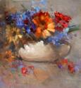 Ana Bayon - Still Life Painting painting, still life, flowers,flower,fantin latour, impressionist, impressionism, monet, french, flower, rose, roses, fruit, flower painting, bayon, ana bayon, argentina, lambertville - Still Life Painting