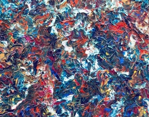 Painting-Abstract-Upon Them