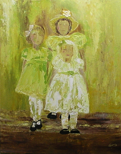 Painting-Acrylic-All Dressed Up
