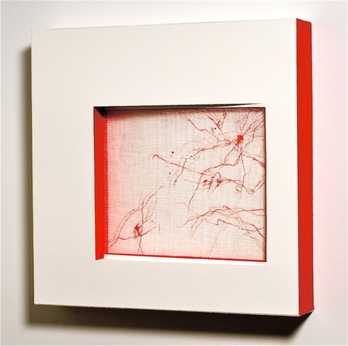 Mixed Media-Vermillion