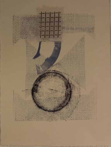 Print Making-Abstract-Unicycle