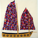 Painting-Fleet for Abby Boat 13 - Elise