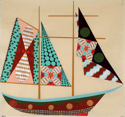 Painting-Fleet for Abby Boat 9 - Lara
