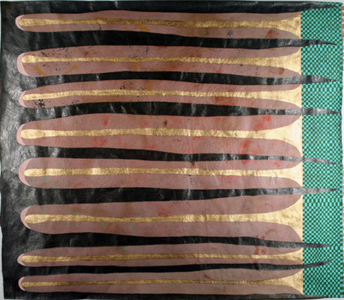 Mixed Media-Non-representational-They crash test every car (side 2)