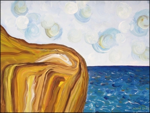 Painting-Acrylic-Cliffs