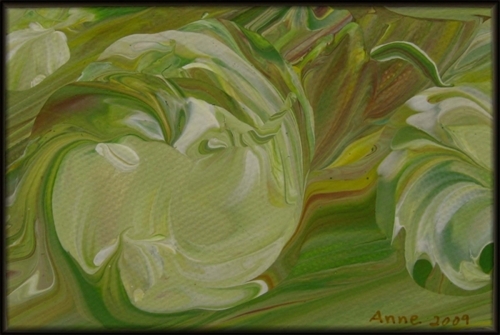 Painting-Acrylic-Apple on Window Sill