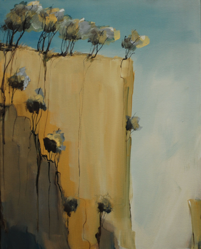 Painting-Impressionism-How Do I Get Over There