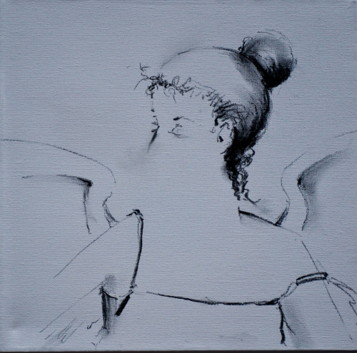 Painting-Figurative-One Angel