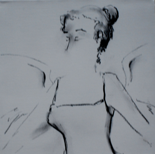 Painting-Figurative-Second Angel
