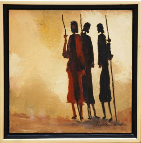 Painting-Spiritual-They Whisper Among Themselves