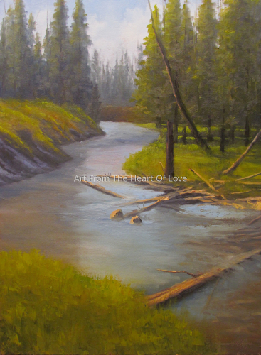 Up to the River's Edge