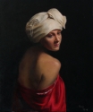 Ying McLane - girl in the white turban 1