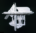 sculpture, wood, white (thumbnail)