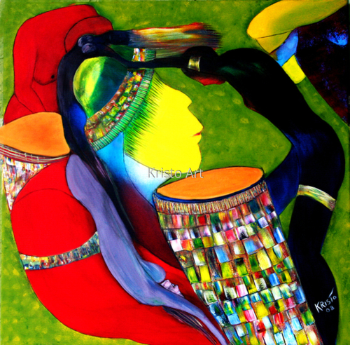 Painting-Acrylic-Ancestral Calling