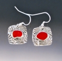 E303%20-%20Red%20Sea%20Glass%20Square%20Earrings (thumbnail)