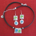 Turquoise%2FLime%20Green%20Set%20for%20Deb%20-%20custom%20order (thumbnail)