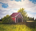 Red Tool Shed