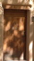 Hand carved Santa Fe Door