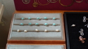 Natural Turqouise and large Fresh Water pearl rings