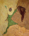Painting--Acrylic-FigurativeGypsy Dancer,  � B. Ragalyi