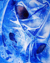 Painting-Blue Harmonic,  � B. Ragalyi