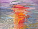 Acrylic on Board - Abstract Painting