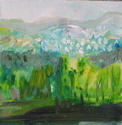 Painting--Acrylic-AbstractGreen Park