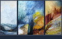 Painting--Oil-ExpressionistDancing Tree, Tryptych