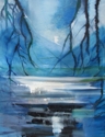 Painting--Oil-AbstractUnder the Surface