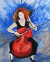 Painting-Cello Concert