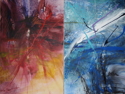 Painting--Acrylic-AbstractElements. 36x48