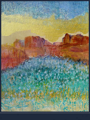 Painting-Landscape-Hiking in Sedona