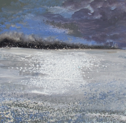Painting-Abstract-Silver Light