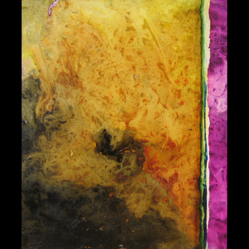 Mixed Media-Non-representational-Migrating