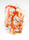 Print Making--Monoprint-AbstractSecret of the Beehive- Summer