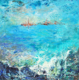 Painting--Encaustic-SeascapeEach of us in a different place, together and apart