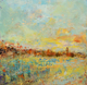 Painting--Encaustic-LandscapeLights