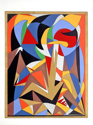 Painting--Acrylic-AbstractThe Rider's Reflection