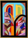 Painting--Acrylic-AbstractWindows on the street
