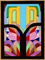 Painting--Acrylic-AbstractOptical Illusion