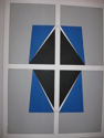 Painting--Acrylic-AbstractThe Three Crosses of Ave Maria-I
