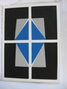 Painting--Acrylic-AbstractThe Three Crosses of Ave Maria-III