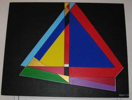 Painting-Abstract-The Skipper