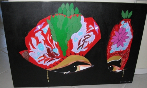 Painting-Allegorical-Le Masque