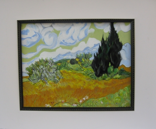 Painting-Figurative-En hommage a Vincent