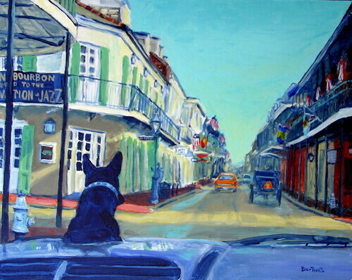 Painting-Cityscape-Crossing St Peter
