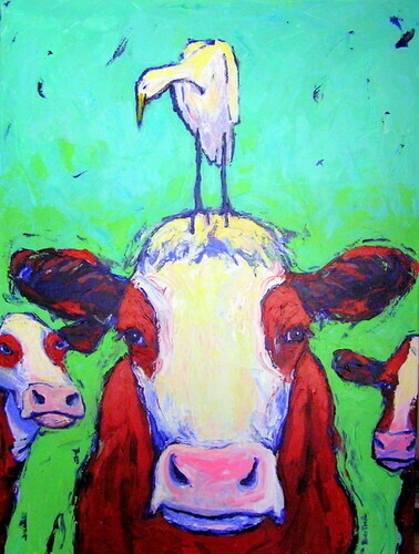Painting-Animals-Hitchhiker