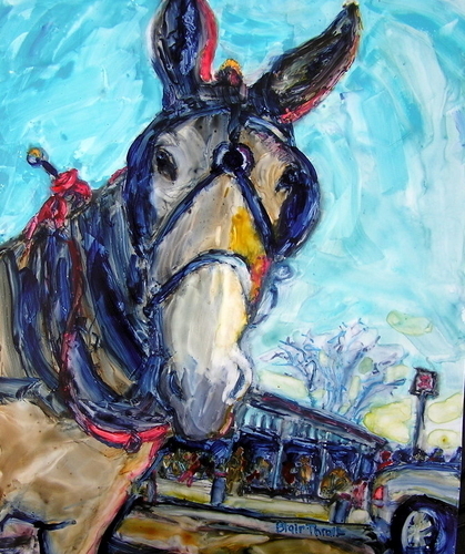 Painting-Animals-Will Work for Food