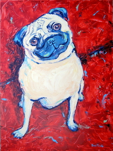 Painting-Animals-Pugpuzzled