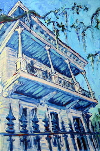 Painting-Cityscape-